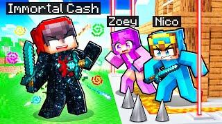 IMMORTAL CASH vs SECURITY HOUSE in Minecraft