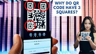 The History of QR Code  WHY DO QR CODES HAVE 3 BIG SQUARES?