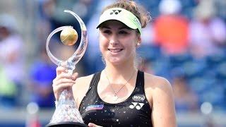 Belinda Bencic VS Simona Halep Highlight Toronto 2015 Final