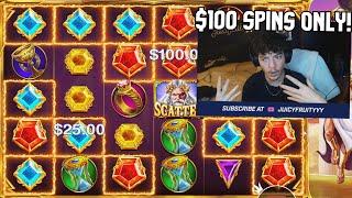 I tried $100 SPINS on GATES OF OLYMPUS STAKE