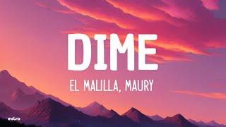 El Malilla Maury - Dime Letra