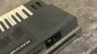 Elka MK88 II Master Keyboard Restoration Made in Castelfidardo Italy in 1990 + improvisation