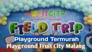 Ada Pasir Putih di Playground Fruit City Malang  Malang City Point MCP..