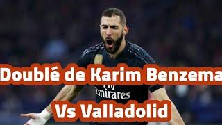 Doublé De Karim Benzema Contra Valladolid 10.03.2019 ثنائية كريم بنزيما