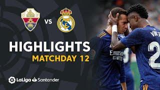 Highlights Elche CF vs Real Madrid 1-2