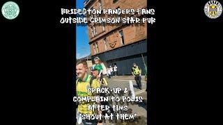 Bridgeton Rangers Fans Crack-Up Complain to Polis After Tims Shout at Them Celtic 3 - St Mirren 2