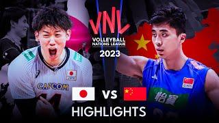 LEGENDARY MATCH  JAPAN vs CHINA  Mens VNL 2023