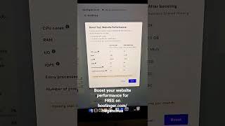 Boost your website performance for FREE on Hostinger.com