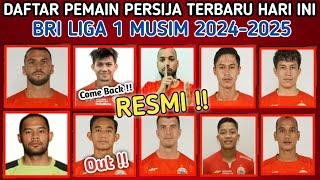 Daftar Lengkap Pemain Persija Terbaru 202425 - Skuad Persija Jakarta Terbaru 2024 - 2025