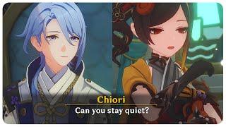 Chiori Tells Ayato to SHUT UP Cutscene Roses and Muskets Act 2  Genshin Impact 4.3