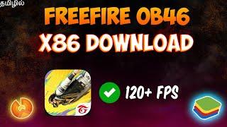 Secret version of Freefire OB46 x86 download for Phoenix os  Bluestacks MSI  120+ FPS confirmed