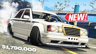 GTA 5 Online - NEW Benefactor Vorschlaghammer Customization Mercedes-AMG Hammer W124