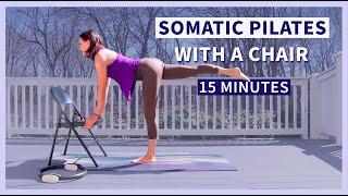 Core Connection Full Body Somatic Pilates Yoga with a Chair + Magic Circle for Beginners