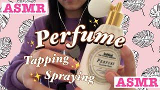 ASMRPerfume Tapping Spraying No Talking