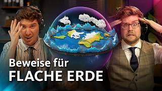 Flache Erde So GENIAL DUMM ist die Flat Earth Verschwörung Podcast #88  Quarks Science Cops