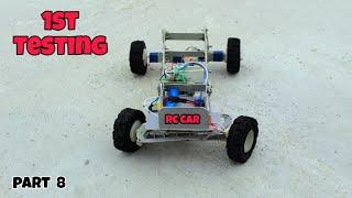 How to make RC Car  Test video  Part 8  The Crafts Crew