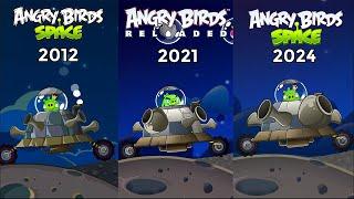 Angry Birds Space VS Angry Birds Reloaded VS Angry Birds Space MOD