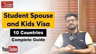 List of Student Spouse countries  Best consultant for spouse visa  dependent visa