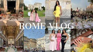Rome Sisters Vlog  A Dolce Vita & Arabic Wedding