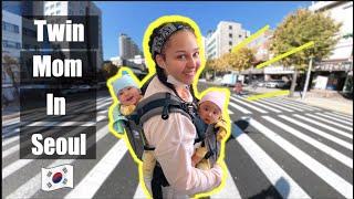 A Day In My Life as a Twin Mom in South Korea Just me and the Twins all Day
