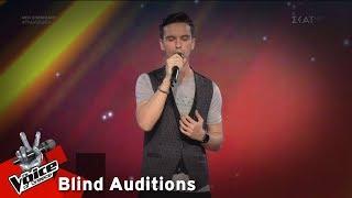 Fotis Papazisis - Touch of Soul 13th Blind Audition  The Voice of Greece