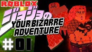 THIS IS THE BEST JOJO GAME ON ROBLOX...PERIOD  Roblox Your Bizarre Adventure Jojos - Episode 1