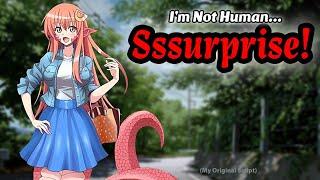 Your Online Girlfriend is a Lamia? Meeting Up IRL Cute Monster Girl F4M asmr roleplay F4A