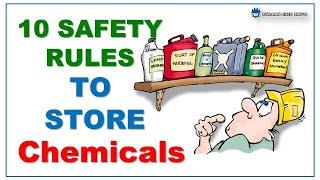 SAFE STORAGE OF CHEMICALS