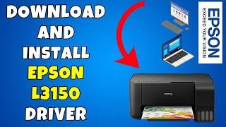 How To Download & Install Epson L3150 Printer Driver in Windows 1011