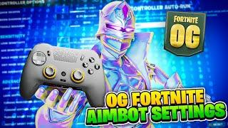 *NEW* BEST Aimbot Controller Settings For Fortnite Season OG BEST XBOXPS4 Sensitivity