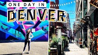 DENVER Colorado ONE DAY Travel Guide  BEST Things to Do Eat & See