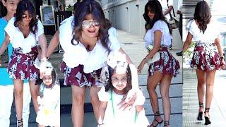 OHH NO  Shilpa Shetty Suffers Biggest OOPS MomentIn Mini Skirt @ Lunch Date With Her Family