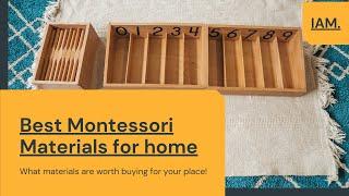 Best Montessori Materials to Buy for Home