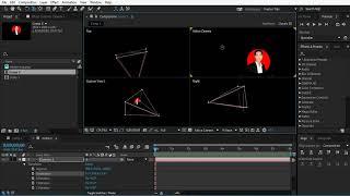 Học motion graphic với after effect One Node Camera và Two Node Camera #17