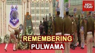 CRPF Pays Tribute To 40 Jawans Martyred In Pulwama Attack