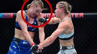 UFC 298 Andrea KGB Lee versus Miranda Maverick Full Fight Video Breakdown by Paulie G