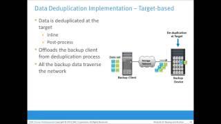 Data deduplication