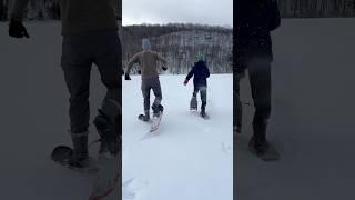 Snowshoe Racing The Most Graceful Winter Sport #outaouaisfun #wintersports