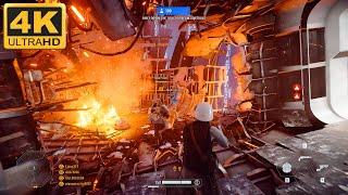 Star Wars Battlefront 2  Multiplayer Gameplay 2022 4K 60FPS No Commentary