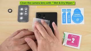 How to install ivoler Camera Lens protector with Easy installation frame