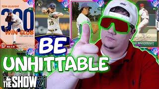 UNHITTABLE PITCHING COMBOS WITH META PITCHERS - MLB THE SHOW 21 DIAMOND DYNASTY PITCHING TIPS