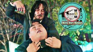 Chapter 2 John wick movie explained in Manipuri  Actionthriller movie explained