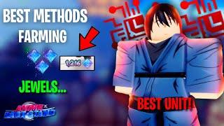 FASTEST JEWELS Farming Guide in Anime Last Stand WORLD 2 UPDATE