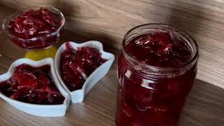 همه نکات لازم برای پخت مربای به قرمز و شفاف خونگیطرز تهیه مربای به با همه نکات Quince jam