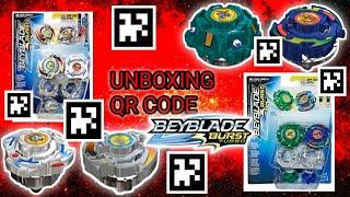 DRAGOON F  DRIGER S  DRANZER F  DRACIL S UNBOXING QR CODE BEYBLADE BURST TURBO