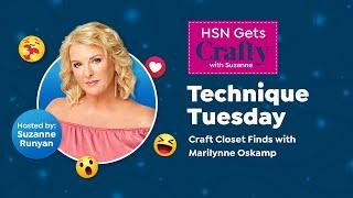 HSN Gets Crafty with Suzanne -Technique Tuesday