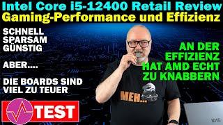 Intel Core i5-12400 DDR4 & DDR5 vs. AMD Ryzen 5 5600X im Gaming-Performance-Test. So geht sparsam