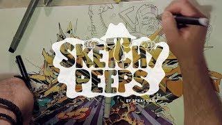 SKETCHY PEEPS 014 - SKORE79