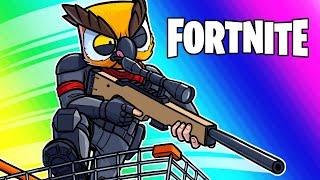 Fortnite Funny Moments - Shopping Carts VS Snipers Custom Game
