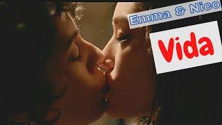 Nico Emma Bathroom scene  Vida- Lesbian TV series